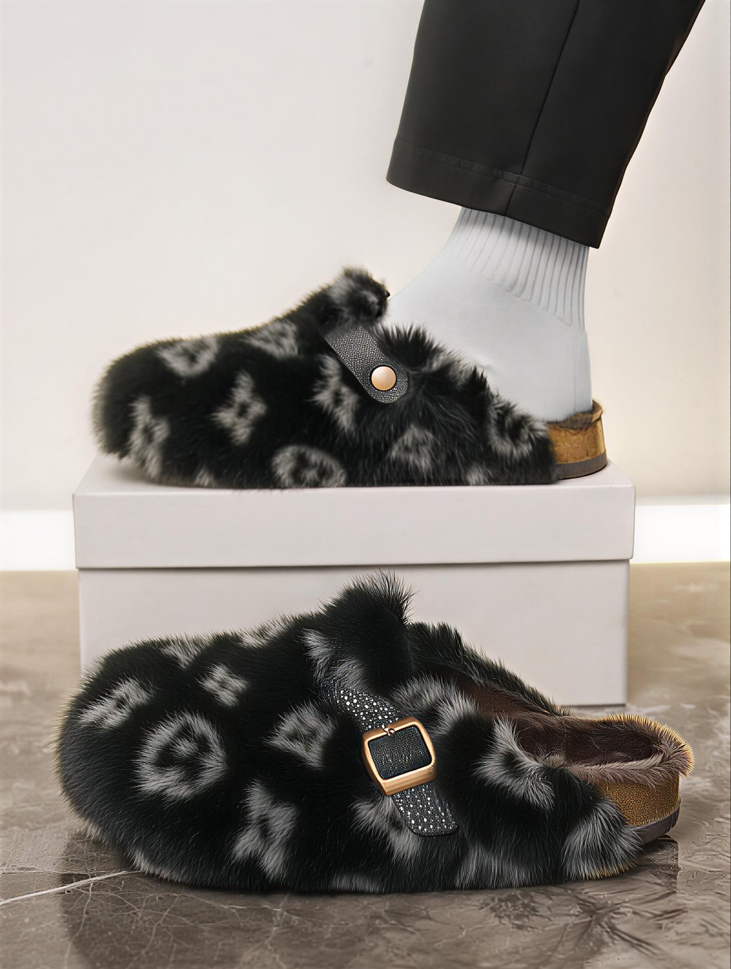 Valora™ Viral Fur Clogs - Unisex